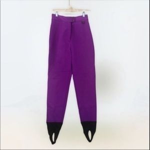 Vintage 80's Edelweiss High Waist Ski Pants size 10